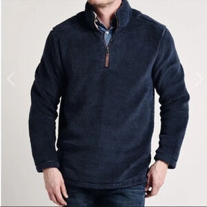 TRUE GRIT Warm Fall 1/4 Length Zipup Sweater